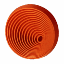 Spiral Twist Component tactile sensory tool